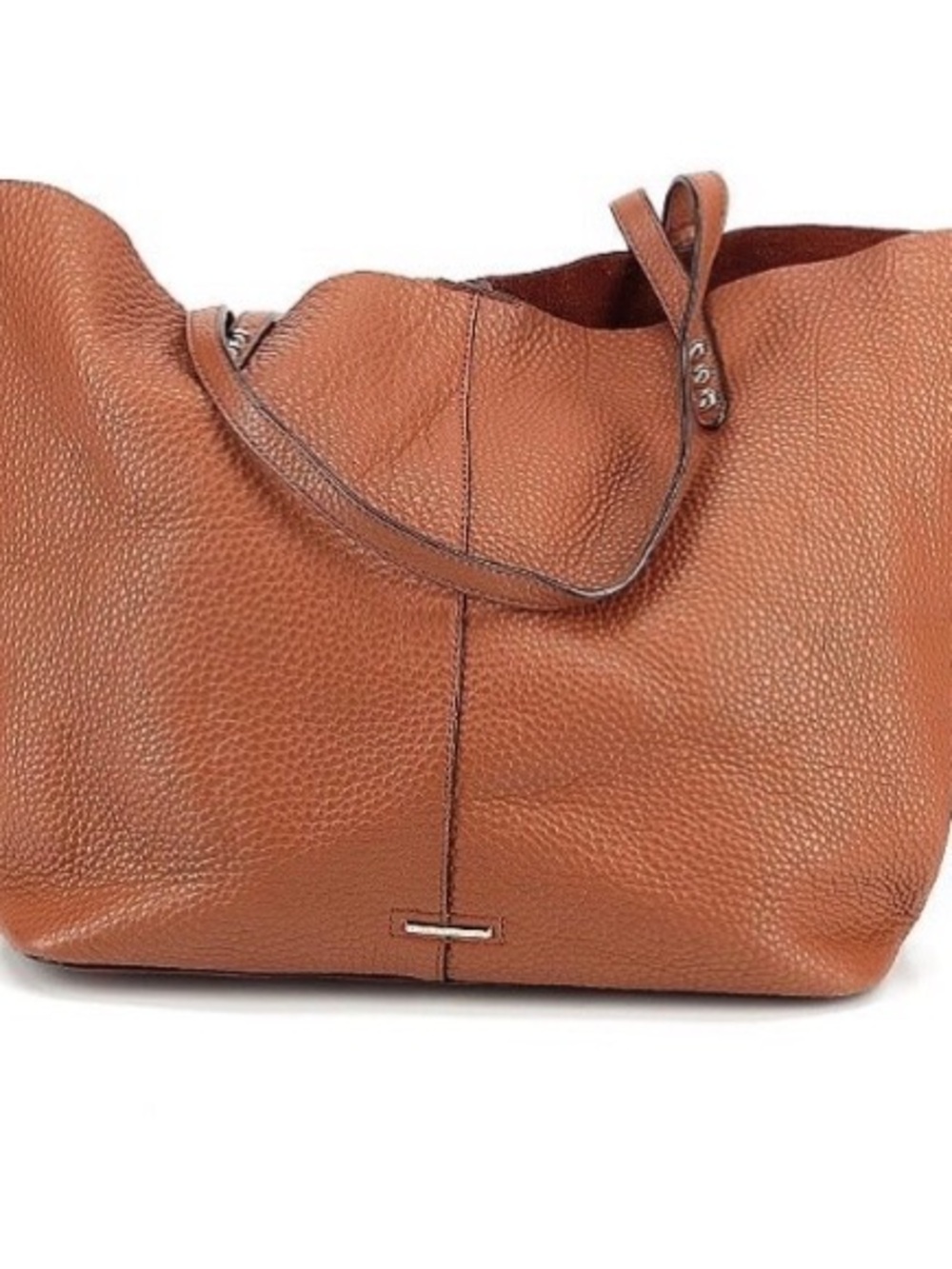 Rebecca Minkoff Tan Pebbled Leather Tote